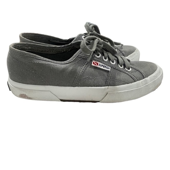 SUPERGA Women's 2750 Cotu Classic Sneaker gray size 8 - Picture 1 of 7